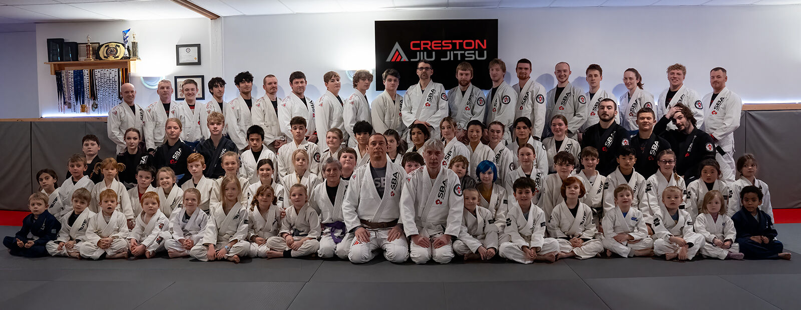 Members training at Creston Combat Fitness